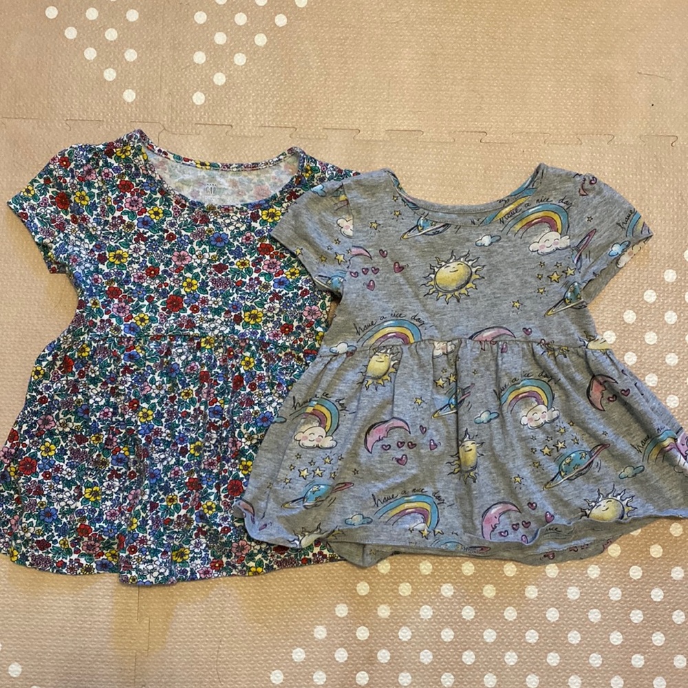 Bundle of GAP Peplum Tees